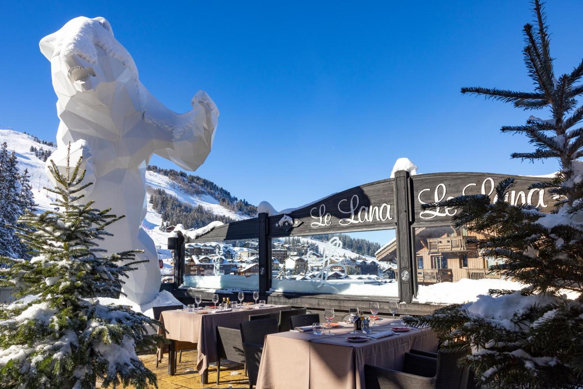 Le Lana Hotell Courchevel Eksteriør bilde