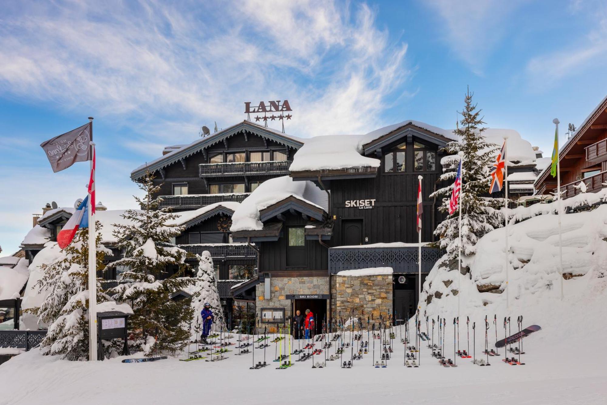 Le Lana Hotell Courchevel Eksteriør bilde