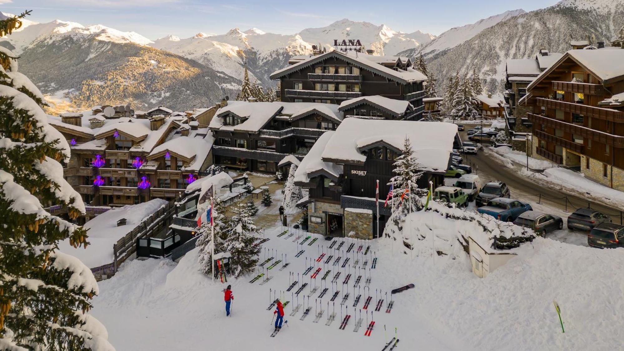 Le Lana Hotell Courchevel Eksteriør bilde