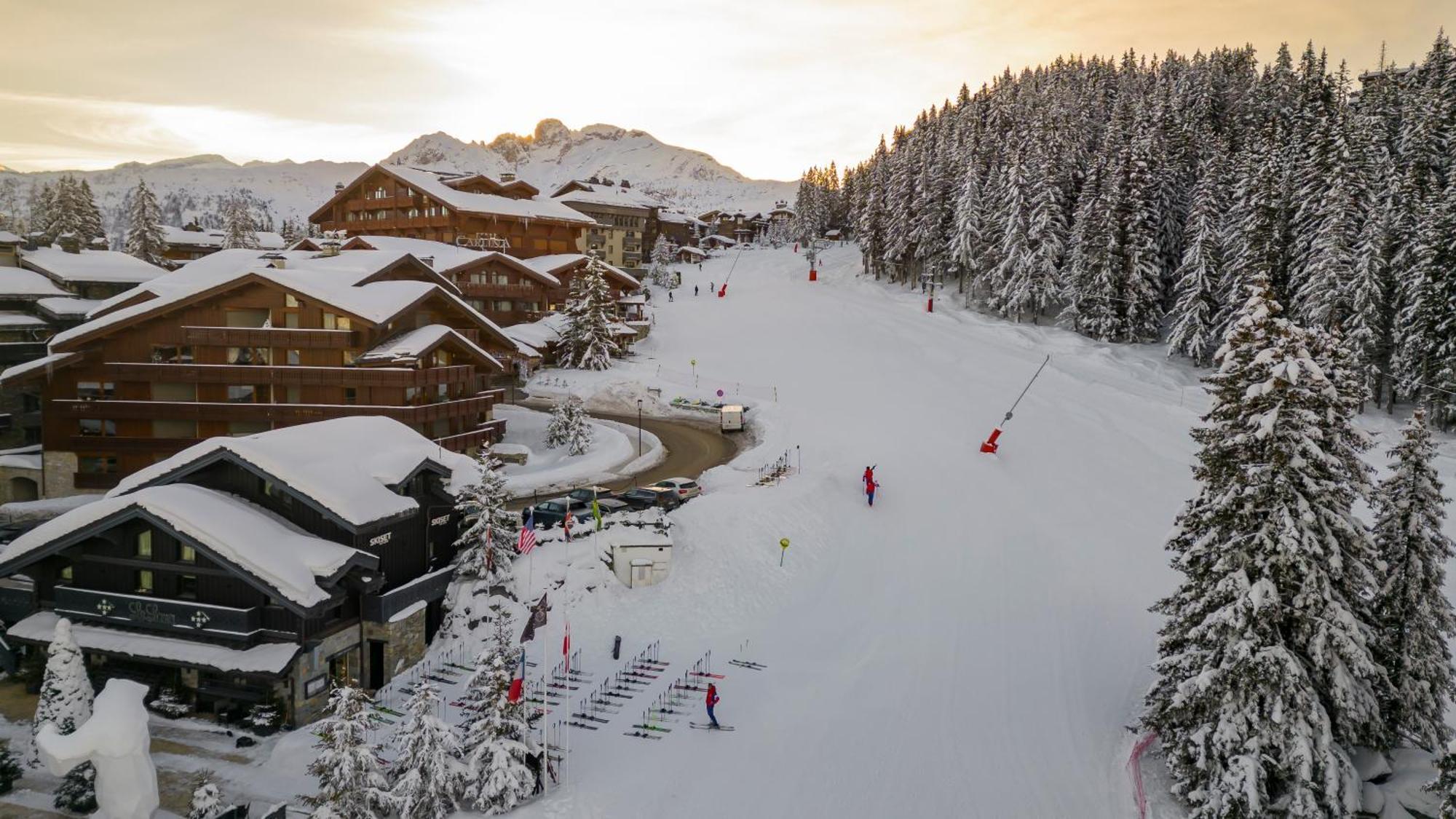 Le Lana Hotell Courchevel Eksteriør bilde